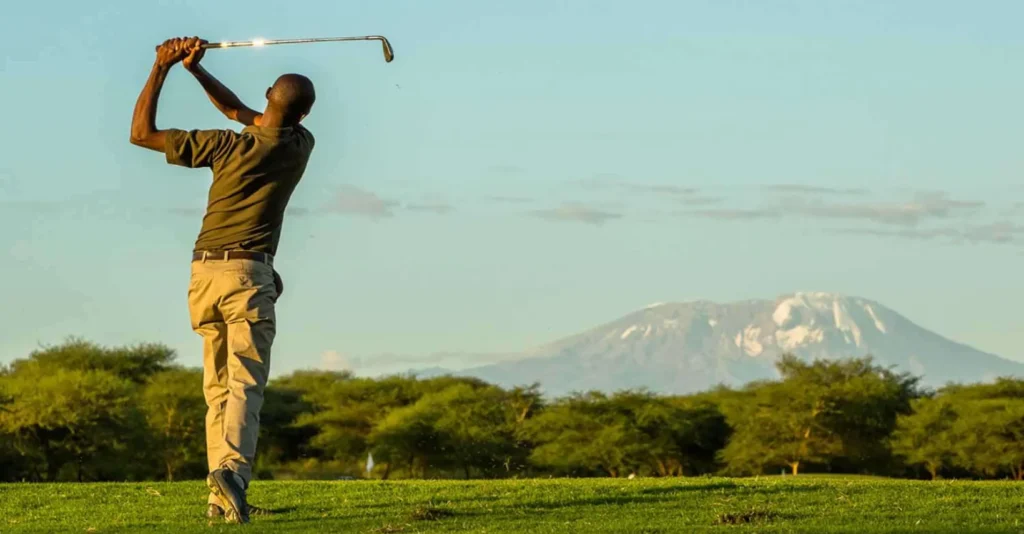 golf safari in tanzania african