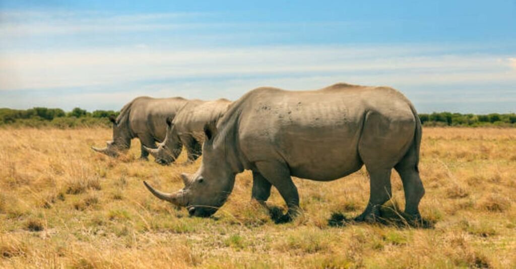 What is the difference between northern and southern white rhino