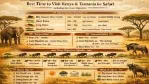 Best time to see the Great Migration in Kenya and Tanzania