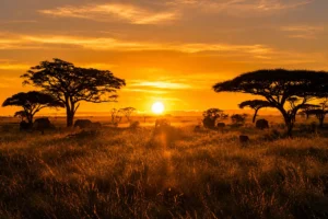 Scenic savanna view during a 10 day Tanzania Northern Circuit safari package