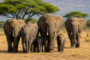 Cheetah scanning the Serengeti plains on the ultimate 7 day Tanzania safari experience — Glitzy Safaris