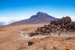 Climbing Kilimanjaro August dry season Tanzania