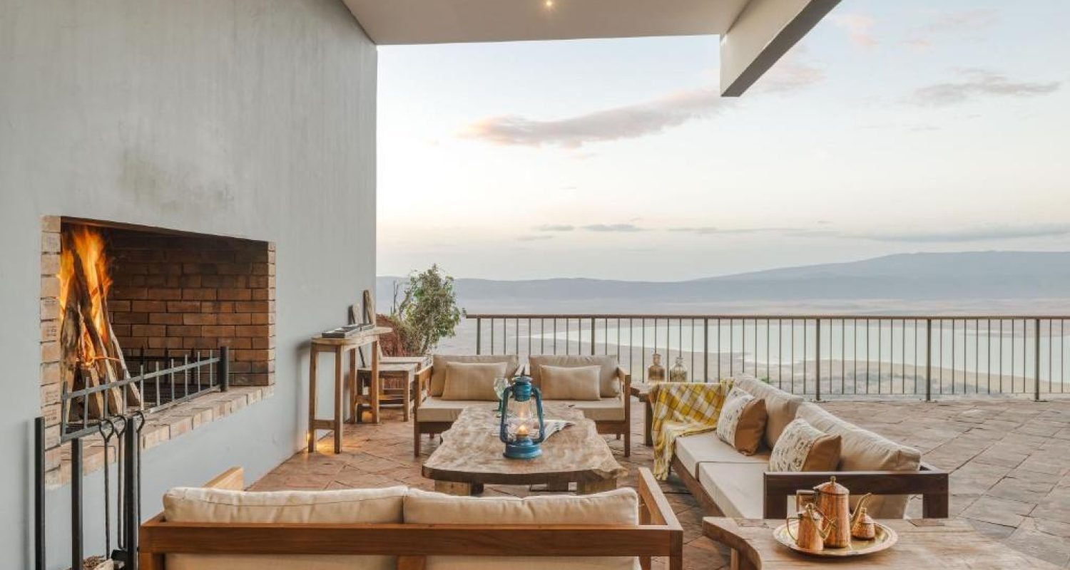 Golden sunset over the Ngorongoro during an Africa luxury safari in Tanzania