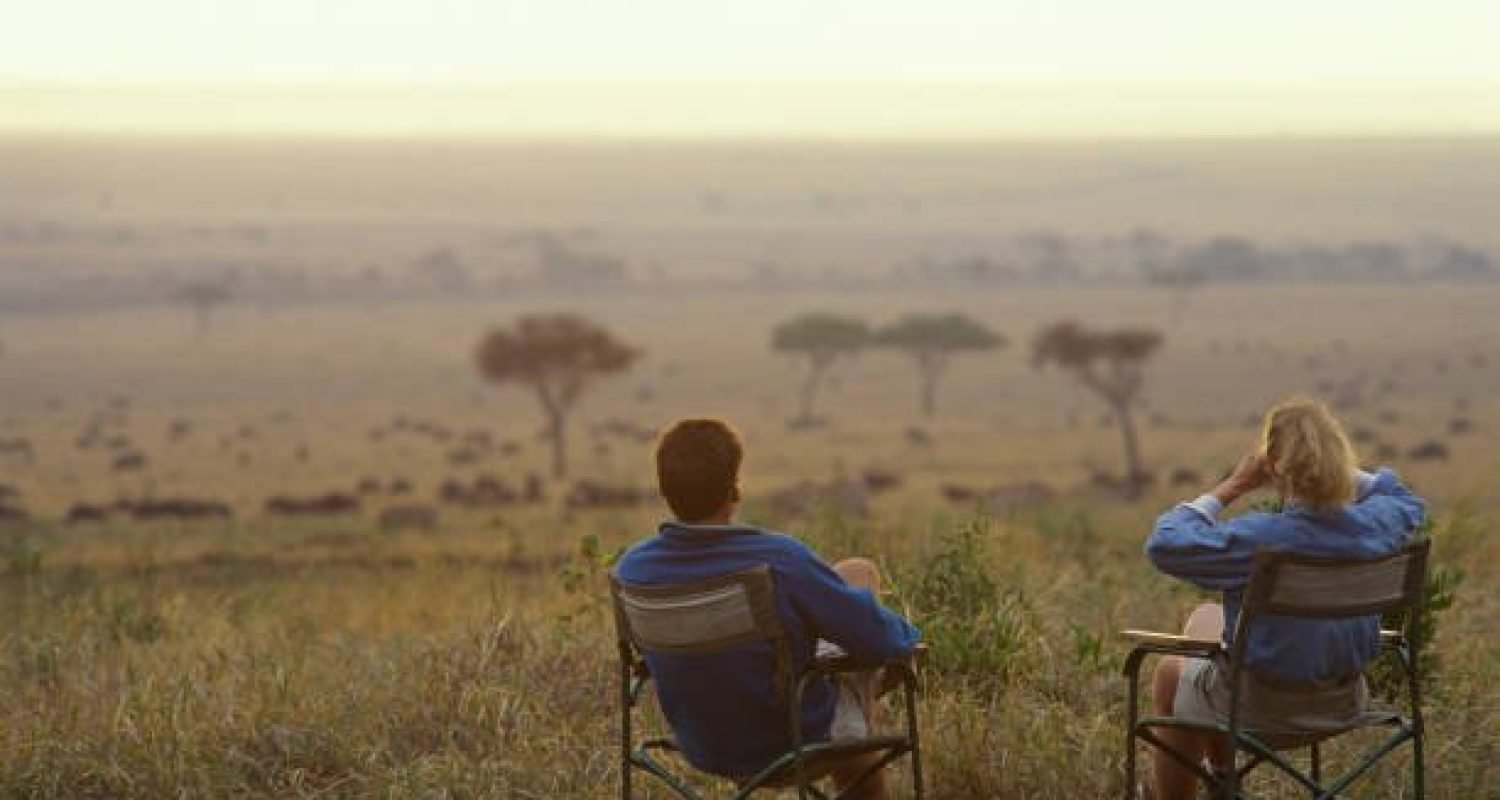 Sunset over Tarangire National Park on Tanzania Safari